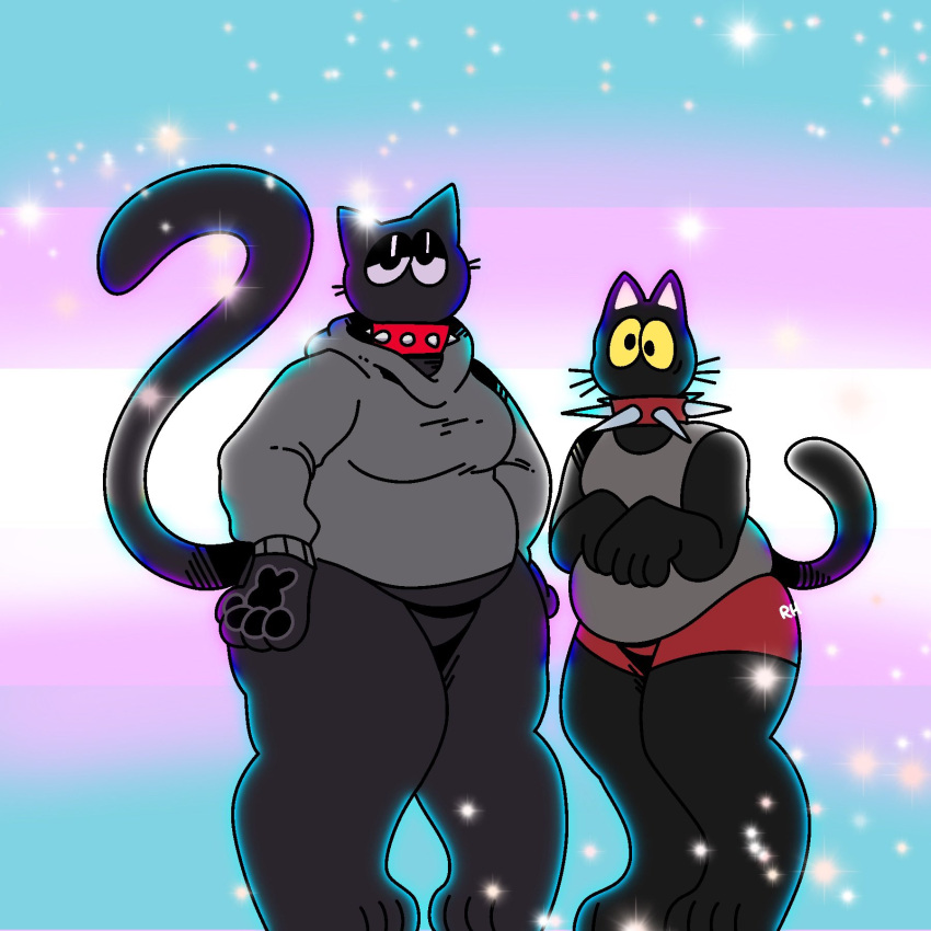 Rule 34 2girls Anthro Artist Request Breasts Butanemaine Artist Duo Feline Female Female Only