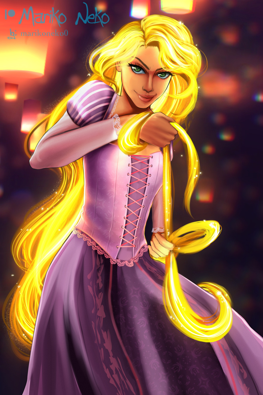 Rule 34 1girls Blonde Hair Clothed Disney Disney Princess Female Fighting Stance Long Hair 3843