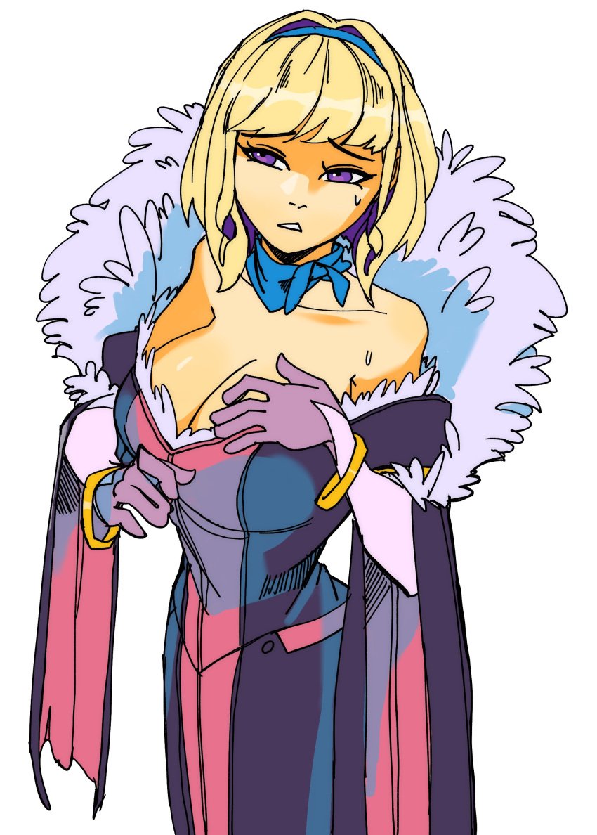 Rule 34 3amsoda Alternate Costume Alternate Hairstyle Blonde Hair Breasts Constance Von Nuvelle