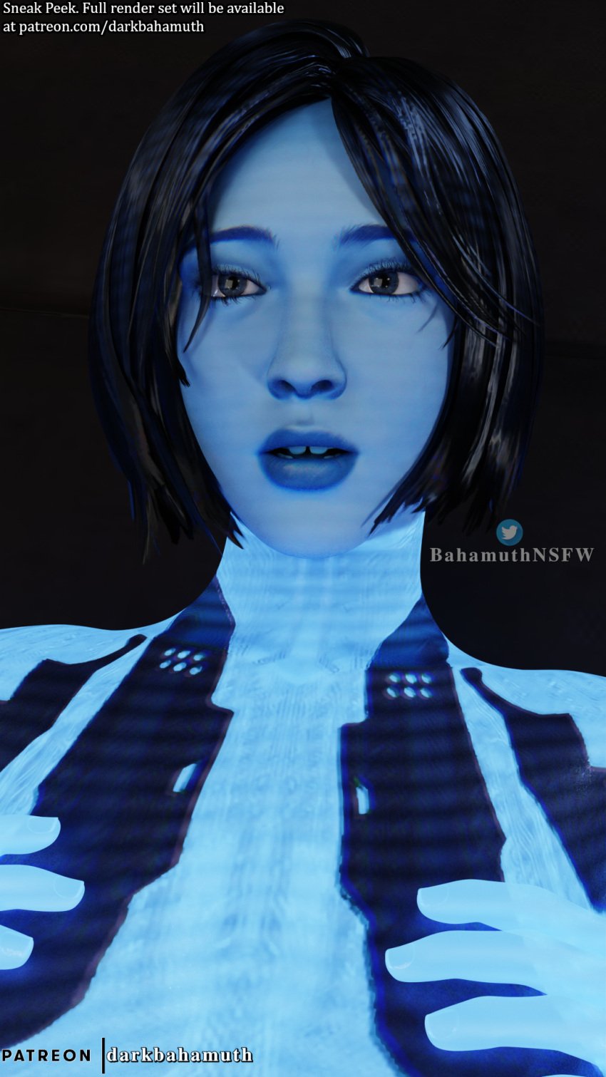 Rule 34 1girls 3d 3d Artwork Blender Cortana Darkbahamuth Female Female Only Halo Solo 4984588 2994