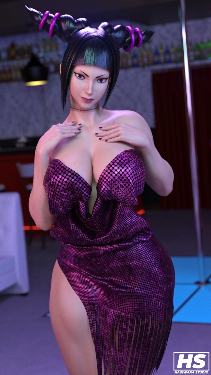 Rule 34 1girls 3d Ass Big Ass Big Breasts Breasts Capcom Cleavage Dress Female Female Only 1222