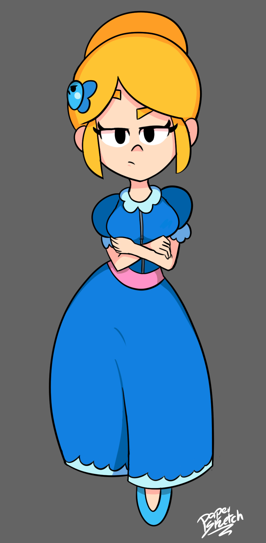 Rule 34 Angry Blonde Hair Brawl Stars Clothed Dress Piper Brawl Stars 5394233